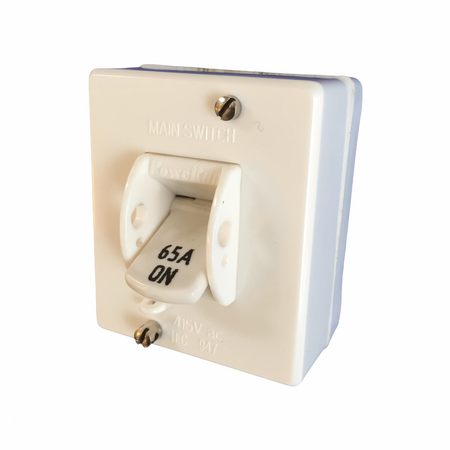 Main Switch 3 Pole 63A Surface Mount
