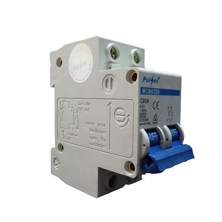 16Amp 2 Pole MCB - MCB6/216