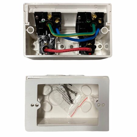 Power Point Double Weatherproof 10 Amp