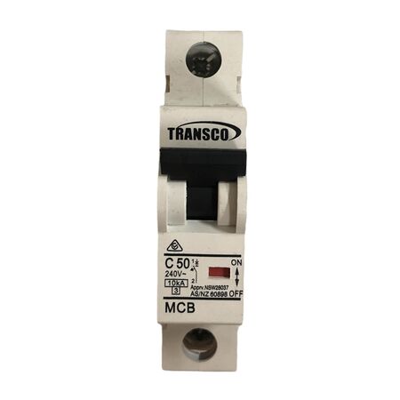 Circuit Breaker 1 Pole 50A 10KA