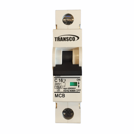 Circuit Breaker 1 Pole 16A 10KA