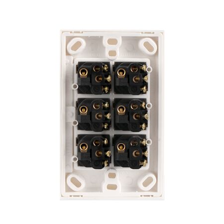 Switch 6 Gang 10 Amp