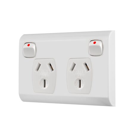 Power Point Double 10 Amp Double Pole