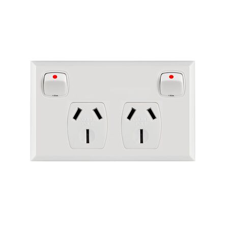 Power Point Double 15 Amp Double Pole