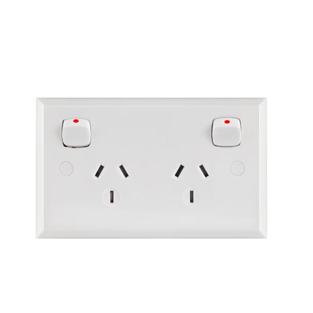 Power Point Double 10 Amp Double Pole Deep
