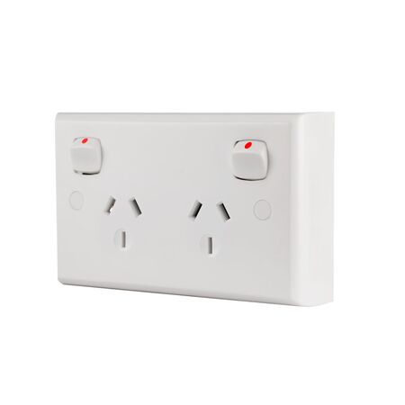 Power Point Double 10 Amp Double Pole Deep