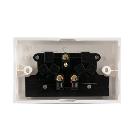 Power Point Double 10 Amp Double Pole Deep