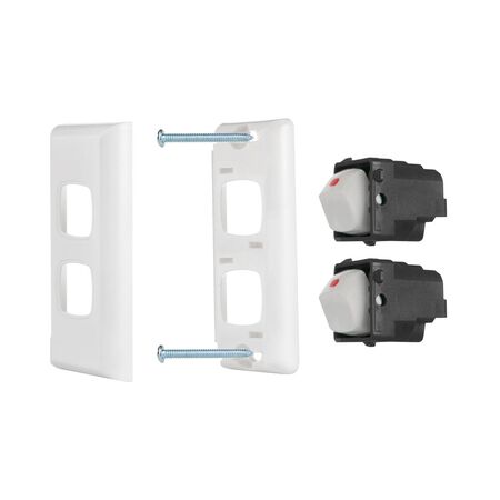 Architrave Switch 2 Gang