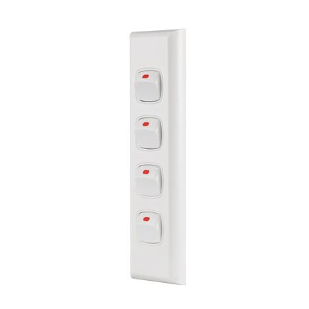 Architrave Switch 4 Gang