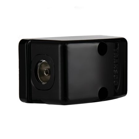 Coaxial TV Socket For Caravan Black