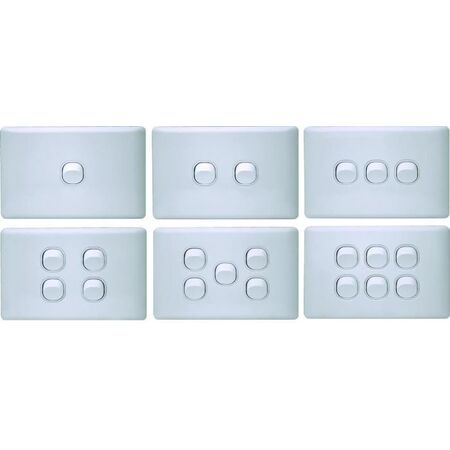 K Series 2 Gang Loaded Switch Plate (vertical) - KS/SW2/V