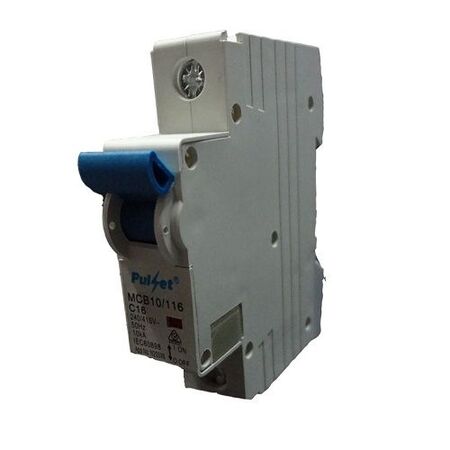 16Amp 1 Pole MCB 10KA - MCB10/116