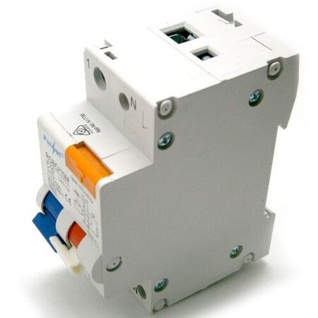 2 Pole 10Amp MCB/RCD 6KA Mechanical Combo AC Type - RCBO/10M