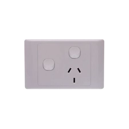 SL Single Power Point with 2-way Switch - SL/GPO1X