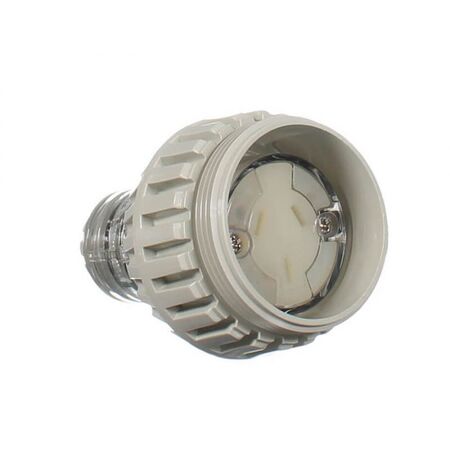 3 Flat Pin Extension Socket - 10Amp - IP/SCO1P10F