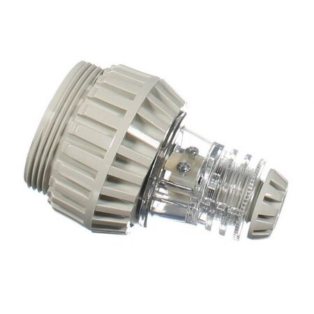 3 Flat Pin Extension Socket - 15Amp GREY - IP/SCO1P15F/GRY