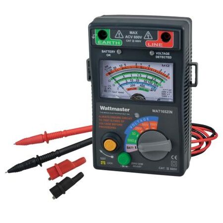 Analogue Insulation Tester 1000V 0-400MΩ