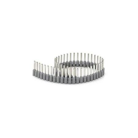 Bootlace Terminal Strip 0.75mm² Grey 50 Pieces 1 Strip
