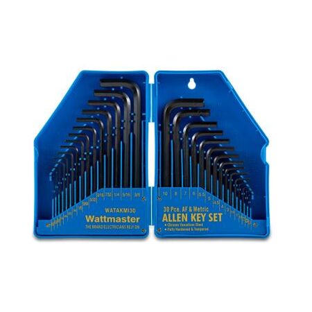 Allen Key Set 30-Piece Metric & Imperial