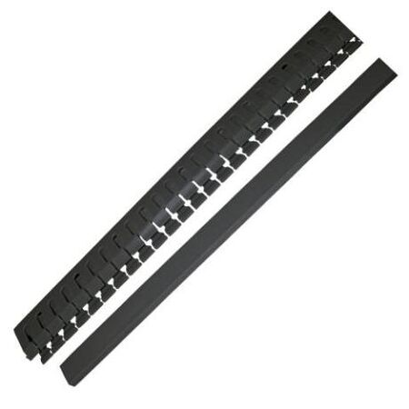 Duct Slotted Open Width 25mm x Height 45mm x Length 2m PVC Grey