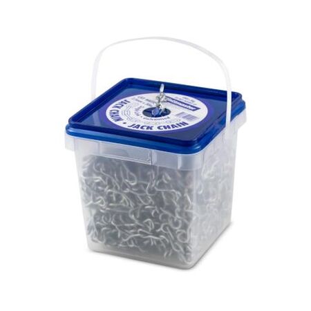 Jack Chain Empty Bucket With Blue Lid (No Chain)