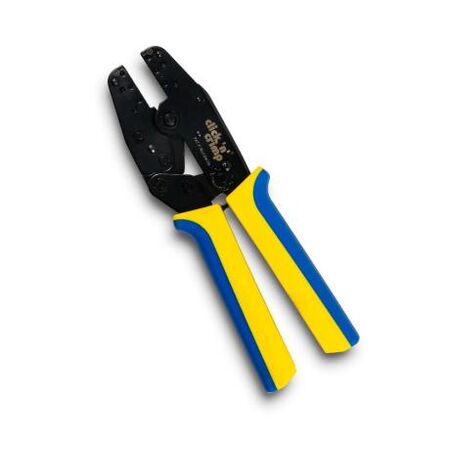 Crimping Tool Kit Including Ratchet Crimper And All Dies