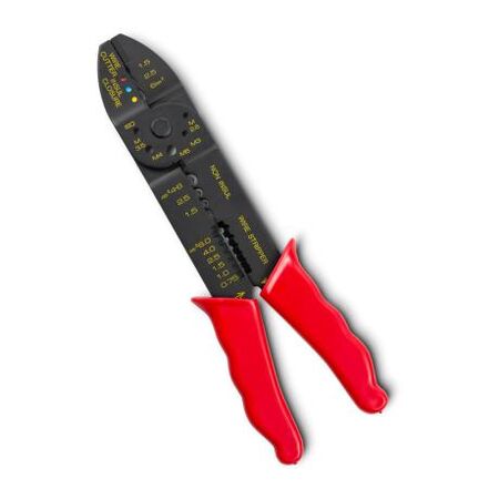 Combination Crimper, Stripper & Cutter 0.75-6mm² Length 220mm