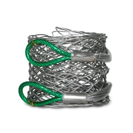 Cable Stocking Centre Pull Galvanised Flexible Steel 90-115MM