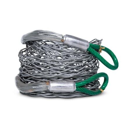 Cable Stocking Centre Pull Galvanised Flexible Steel 110-135mm