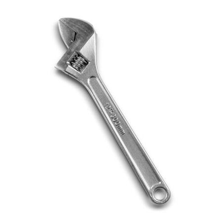 Adjustable Spanner Length 300mm Chrome Plated Engraved Metric Scale