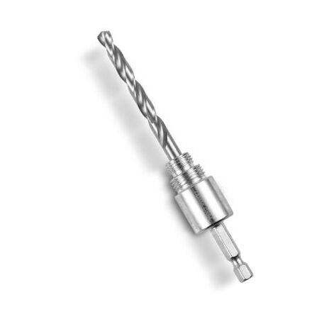 Holesaw Arbor 14-30mm Double Thread Shank 6.35mm Hex