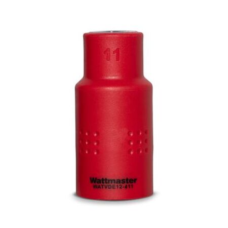 Hexagonal Socket 11mm VDE Insulated 1000V 1/2" Drive Length 55mm