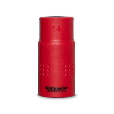 Hexagonal Socket 14mm VDE Insulated 1000V 1/2" Drive Length 55mm