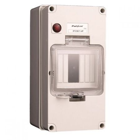 Circuit Breaker Cover With Neon - RESISTIVE ORANGE - IP/CBC1-4P/RO