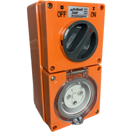 3 Pin Round Combo - 32Amp - IP/CO3PH332R