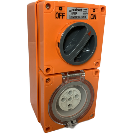 3 Phase 5 Round Pin Combo - 40Amp - IP/CO3PH540