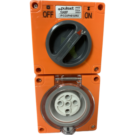 3 Phase 5 Round Pin Combo - 40Amp - IP/CO3PH540