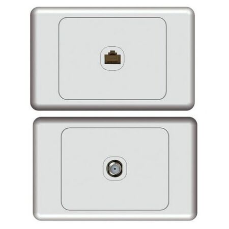 Nitrox RJ11 Plate & Socket - NX/SW/RJ11