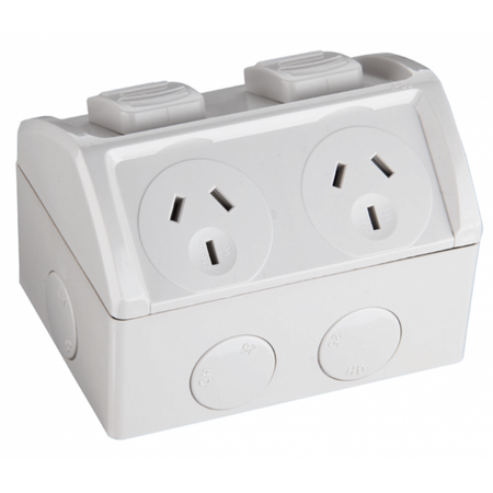 WeatherProof GPO2 15A DOUBLE - WP/GPO2/15
