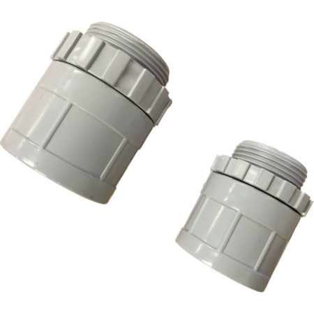 50mm Plain to Screwed Adaptor - ADAPTOR50