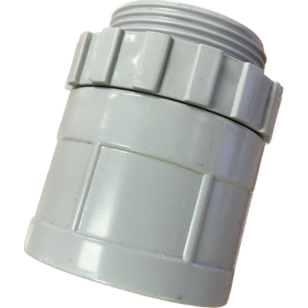 40mm Plain to Screwed Adaptor - ADAPTOR40