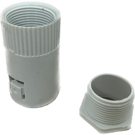 32mm PLASTIC BUSH+SCREW CONNECTOR - CORRO32SCREW