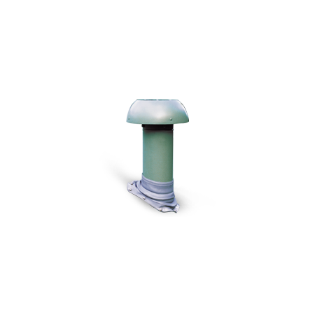 Thru Roof Exhaust Fan 4 pole 200mm c/w Dektite