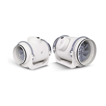 Fan In-Line TD EVO VARiable 100mm 1 phase c/w speed control and ROT