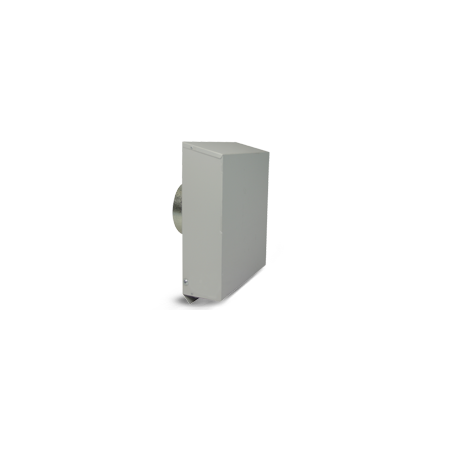 Thru Wall Exhaust Fan 4 pole 150mm