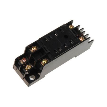Flat 8 Pin Relay Base - PYF/08A