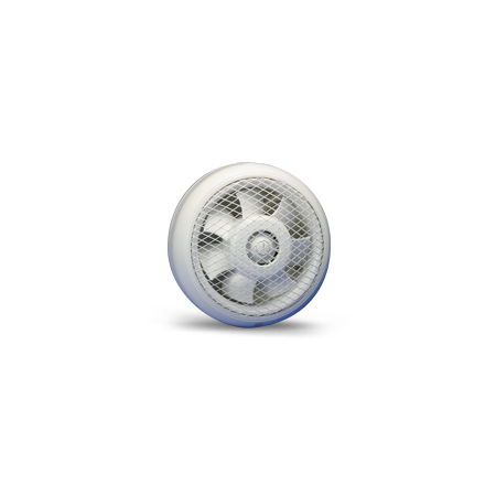 225mm window/wall fan 240v gravity louvre