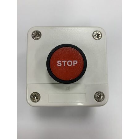PUSH BUTTON - 1 SR STOP RED ON LABEL - PB5-M111H29