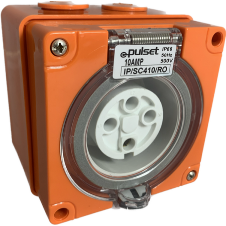 3 Phase 4 Round Pin Socket - 20Amp - IP/SC420