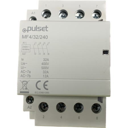 Module Contactor 4P 25A 12VAC - MF4/25/12